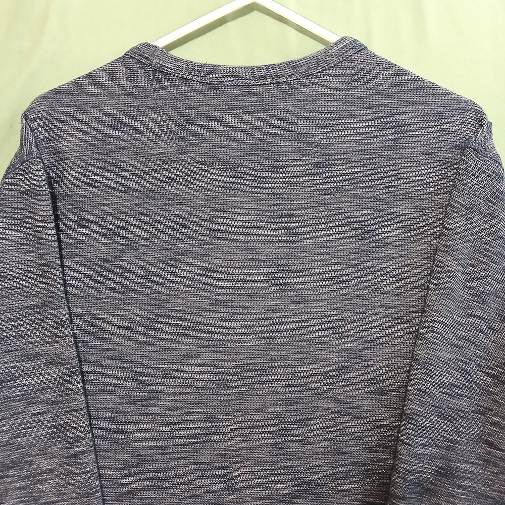 GEORGE Men's Pullover Sweater 2XL Long Sleeve Round Neck Casual Blue NWOT - Picture 7 of 9